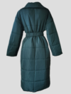 Doudoune trench verte