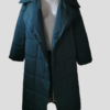 Doudoune trench verte