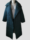 Doudoune trench verte